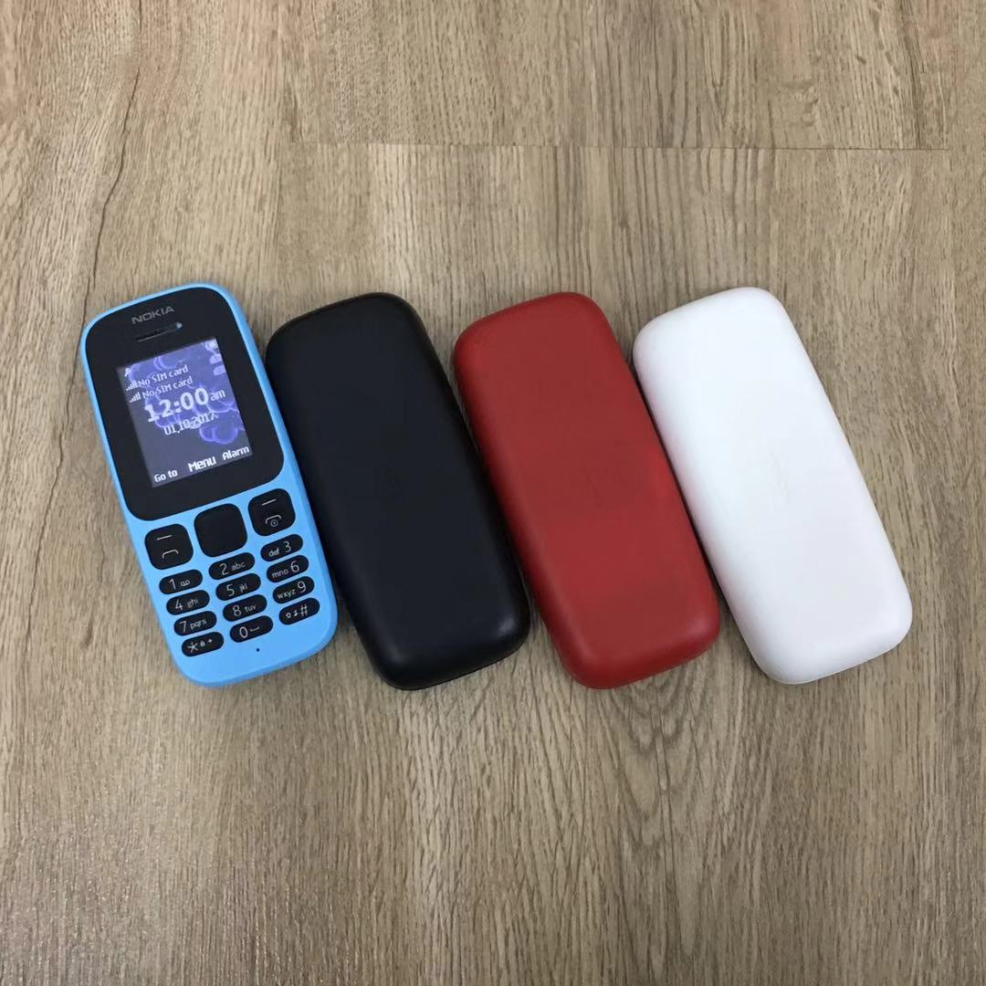 (Light Blue)NOKIA 105 DS(2017) 95% NEW IMPORT REFURBISHED(Ready Stock)